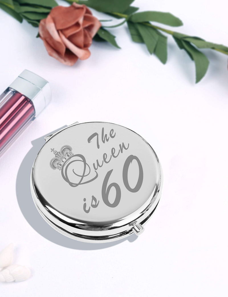 60th Birthday Mirror, 60th Birthday Makeup Bag, 60th Birthday Gifts for Women, 60th