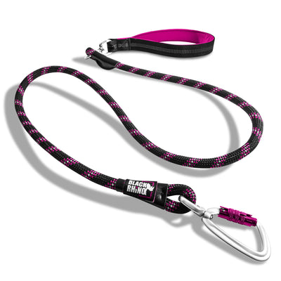 Heavy Duty Dog Rope Leash With Ultra-Soft Neoprene Padded Handle  Aircraft