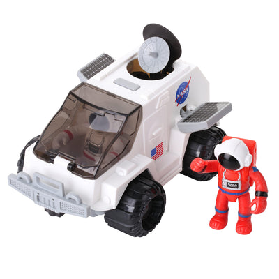 Space Shuttle Toy with 2 Astronauts, Mechanical Arm and Rover - Lights Up with Blast Off