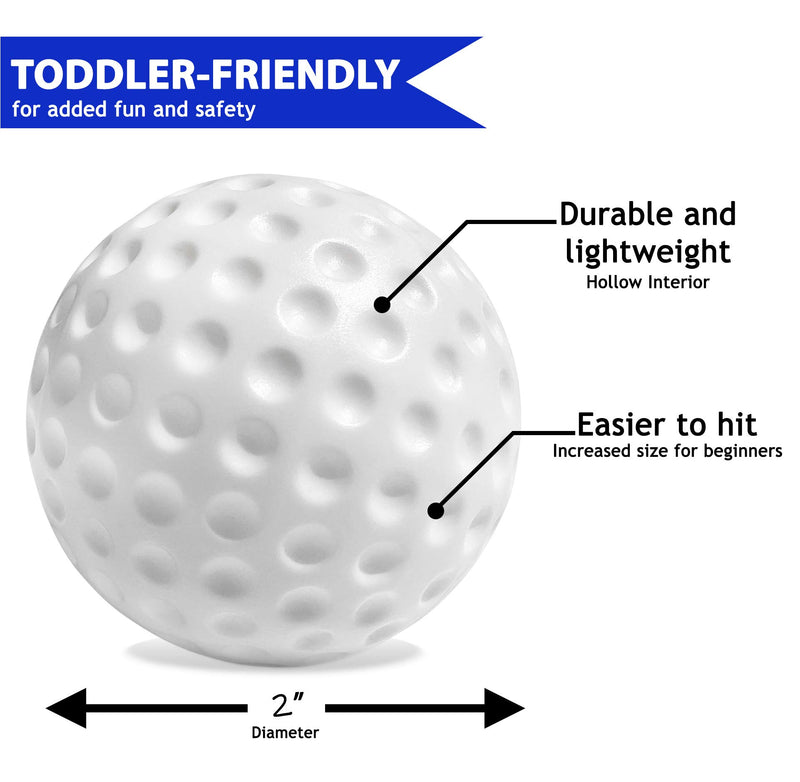 Botabee Toddler & Little Kids Replacement Golf Ball - for Little Tikes Golf Set - 6 Pack