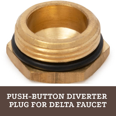 Push-Button Diverter plug for Delta Model