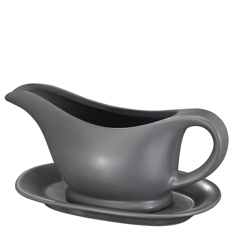 Christmas Table dish ceramic Gravy Boat and Tray, For Salad Dressings, Milk, Broth