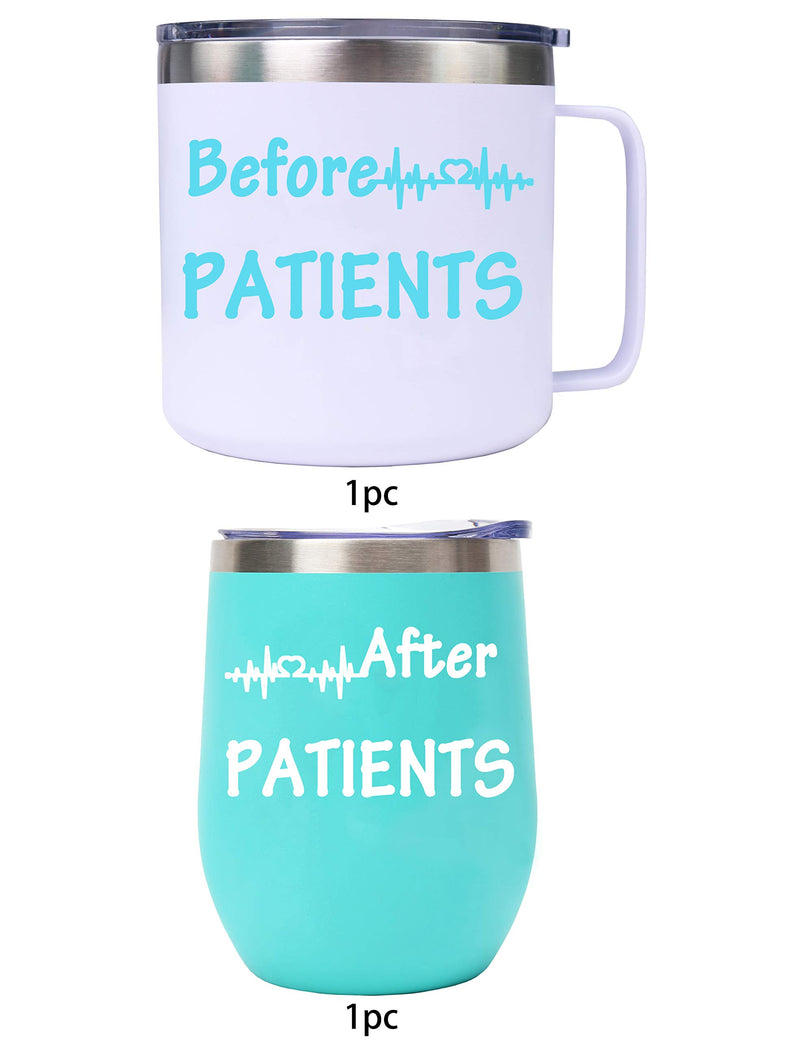 Doctor Gifts for Women, Before Patients After Patients Tumbler, Doctor Gifts Ideas