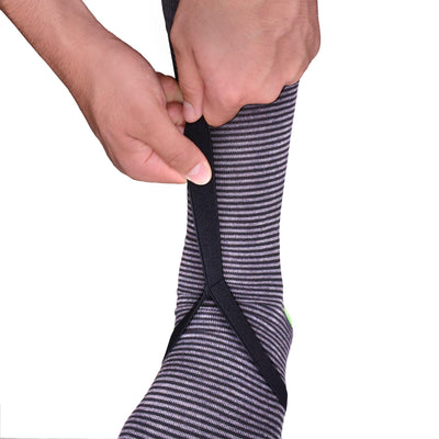 Stirrup Shirt Stays For Men (With Foot Loop) - Adjustable Elastic Shirt Stay