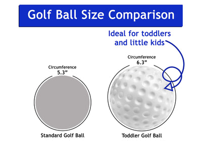 Botabee Toddler & Little Kids Replacement Golf Ball - for Little Tikes Golf Set - 6 Pack