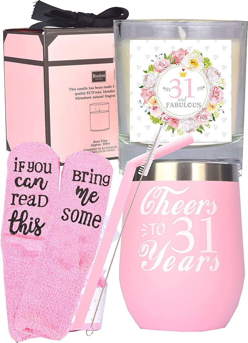 31st Birthday Gifts for Women, 31st Birthday, 31st Birthday Tumbler, 31st Birthday