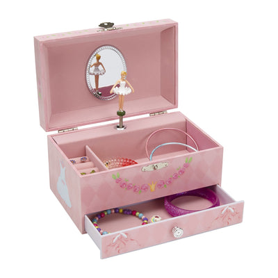 Diamond Ballea Music Jewelry Box With Pullout Der Jewel Storage Case