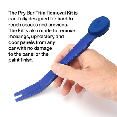 Katzco Trim Removal Tool - Pry Bar for Automotive, Dashboards, Cars, Trucks, SUV