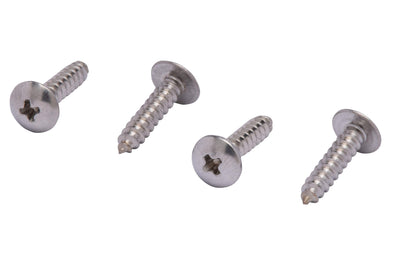 6 X 7/8" Stainless Truss Head Phillips Wood Screw (100pc) 18-8 (304) Stainless Steel