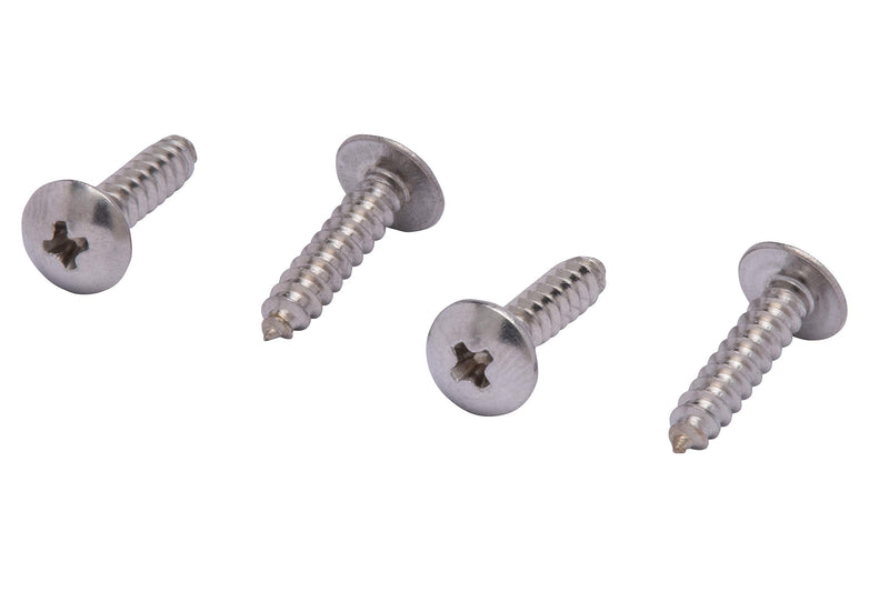 8 x 5/8" Stainless Truss Head Phillips Wood Screw (100pc) 18-8 (304) Stainless Steel