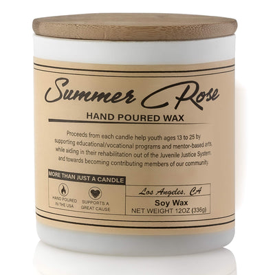 Prosumer's Choice Summer Rose Hand Poured Small Batch Soy Wax