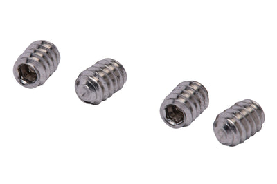 10-24 x 1/4" Stainless Set Screw with Hex Allen Head Drive and Oval Point (100 pc), 18-8