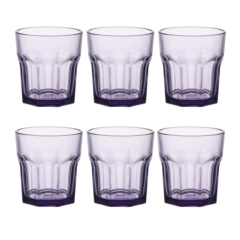 Double Old Fashioned Glasses Beverage Glass Cup,Colored Tumblers And Water