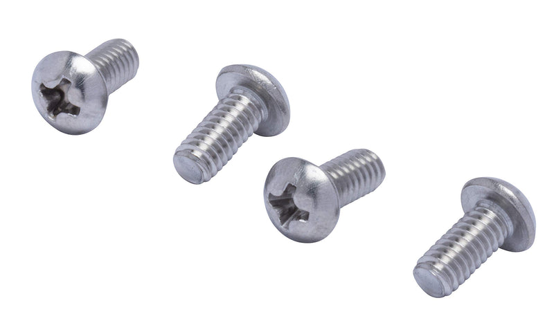 8-32 X 3/8" Stainless Phillips Round Head Machine Screw, (100pc), Coarse Thread, 18-8