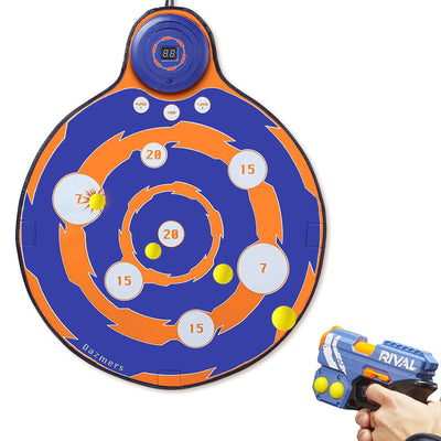 Dazmers Electric Digital Target Mat for Nerf Rival Guns, Target Practice Shooting for Boys