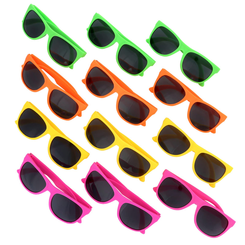 Kids Sunglasses Party Favors By Neliblu 80S Style Sun Glasses For Beach And Pool