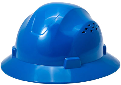 Noa Store Full Brim Hard Hat with HDPE Shell and Fast-trac Suspension Work Safety Helmet