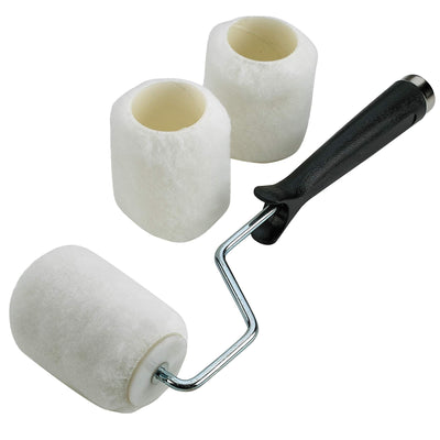 Paint Roller - 5 Wire Cage And 2 Roller Covers 9 Inches - For Professional Paint