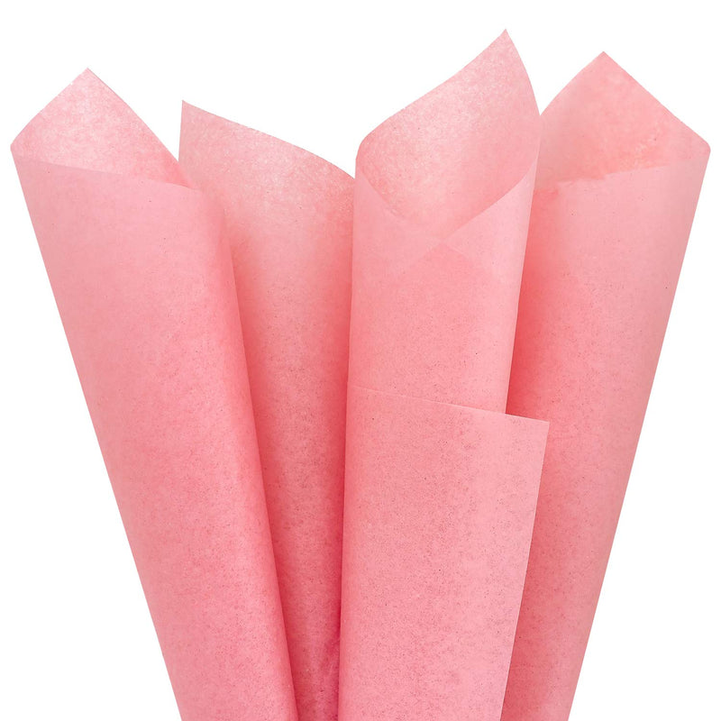 Kicko Pastel Pink Tissue Sheets - 20 Pack - 20 x 26 Inches - for Kids, Party Favors, New