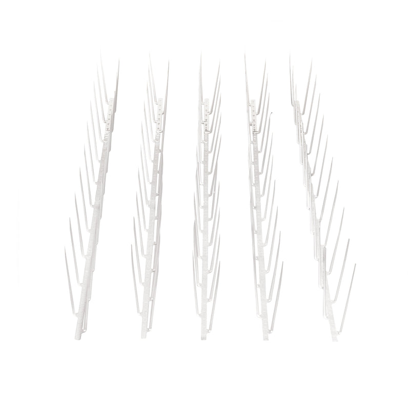 Bird Blinder Plastic Bird Spikes - Polycarbonate Deterrent For Pigeons And Other Small