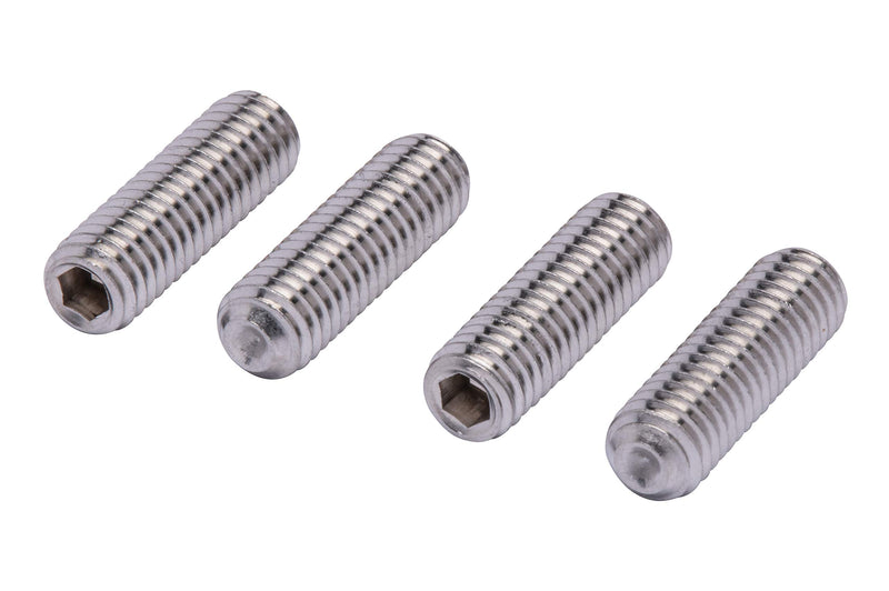 3/8"-16 X 1-1/4" Stainless Set Screw with Hex Allen Head Drive and Oval Point (25 pc), 18