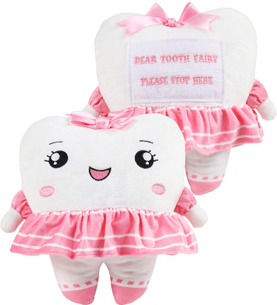 Tooth Fairy Gifts for Girls,Toothfairy Box for Girls,Tooth Pillow for Tooth Fairy