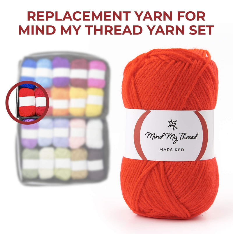 Mind My Thread 3.5oz Super Soft and Versatile Acrylic Yarn for Crocheting | Yarn