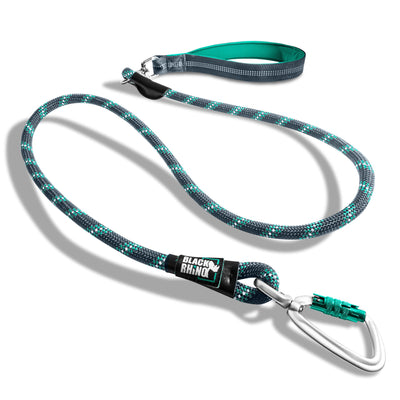 Heavy Duty Dog Rope Leash With Ultra-Soft Neoprene Padded Handle  Aircraft