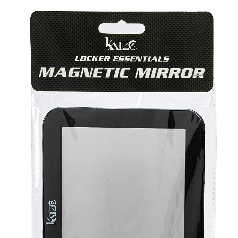 Katzco Magnetic Mirror - 1 Pack - 5 x 7 Inches  for School Locker, Refridgerator, Home