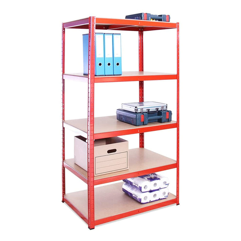 Garage Shelving Units - 71" H x 35" L x 24" W - Heavy Duty Racking - Shelves for Storage