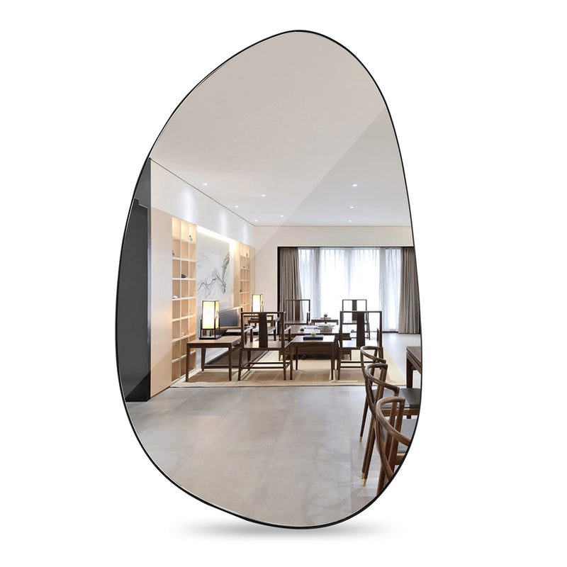 Irregular Shaped Wall Mirror - Asymmetrical Accent Mirror - Modern