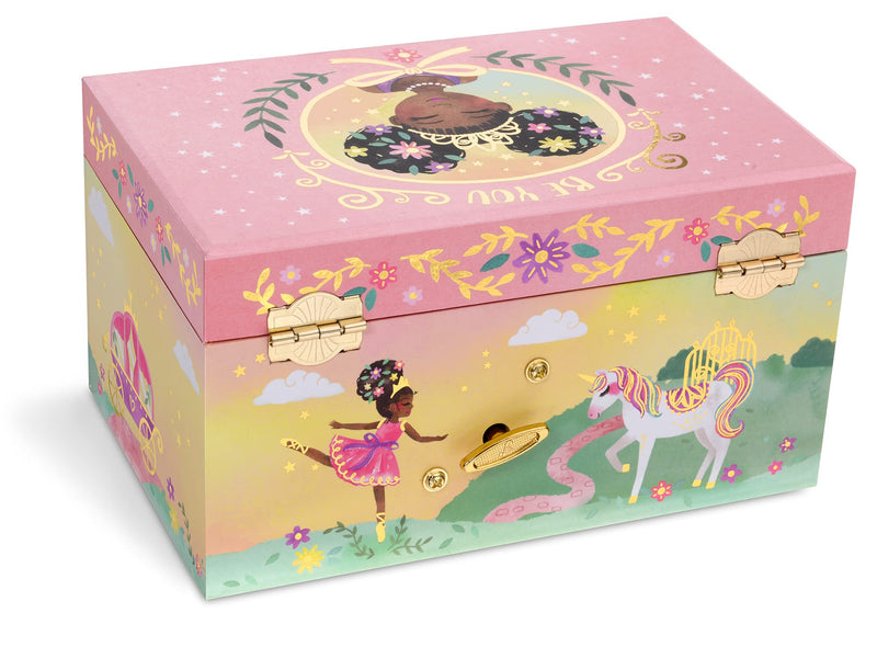 Jewelkeeper Ballerina Music Box & Little Girls Jewelry Set - 3 Ballerina gifts for Girls