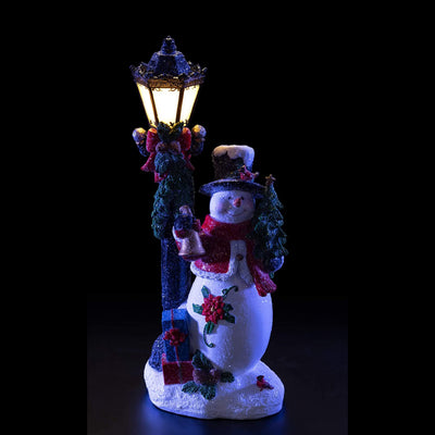 Vp Home Who Needs Snowflakes Led Signpost Holiday Snowman Light