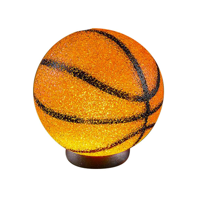 Kicko Sparkle Basketball Lamp - 1 Piece - B-Ball Shaped Lamp with Sturdy Plastic Base