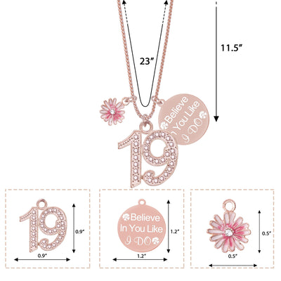 19th Birthday Gift for Girls, 19 Year Old Girl Gifts, 19th Birthday Decorations for Girls