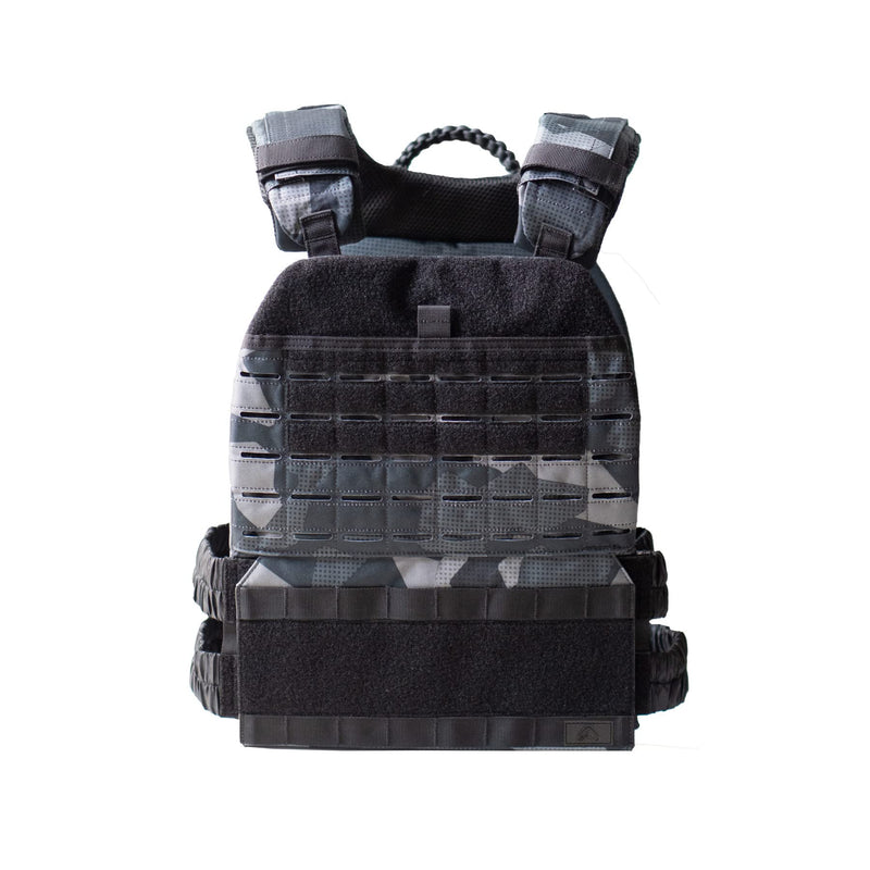 Adjustable Weighted Vest Urban Dark By  Wod Workout Vest For Men And Women