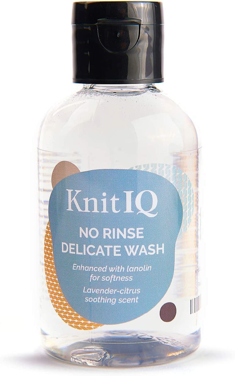 KnitIQ No Rinse Delicate Wash Liquid Detergent, 4.0 fl. oz - Natural Wool Wash