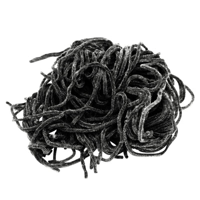 Kicko Black Licorice Laces - 2 Pounds - 32 Ounces - Bulk Candy - Shoestring Laces