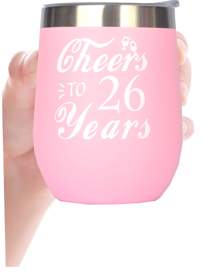 26th Birthday, 26th Birthday Gifts for Women, 26th Birthday Tumbler, 26th Birthday Tumbler