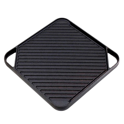 Bruntmor 17" x 9" Pre-Seasoned Cast Iron Reversible Grill/Griddle Pan, Cast Iron Grill Pan