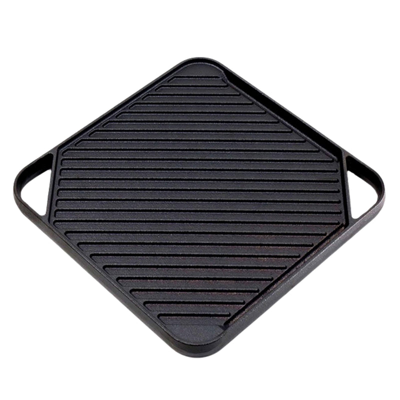 Bruntmor 17" x 9" Pre-Seasoned Cast Iron Reversible Grill/Griddle Pan, Cast Iron Grill Pan