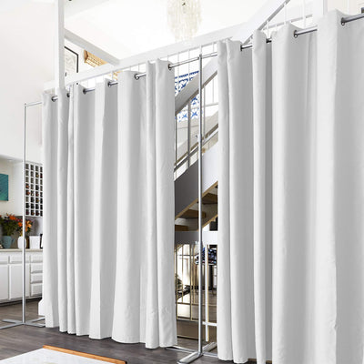 End2End Room Divider Kit - Medium B, 9ft Tall x 7ft 6in - 12ft Wide, Misty Mountains