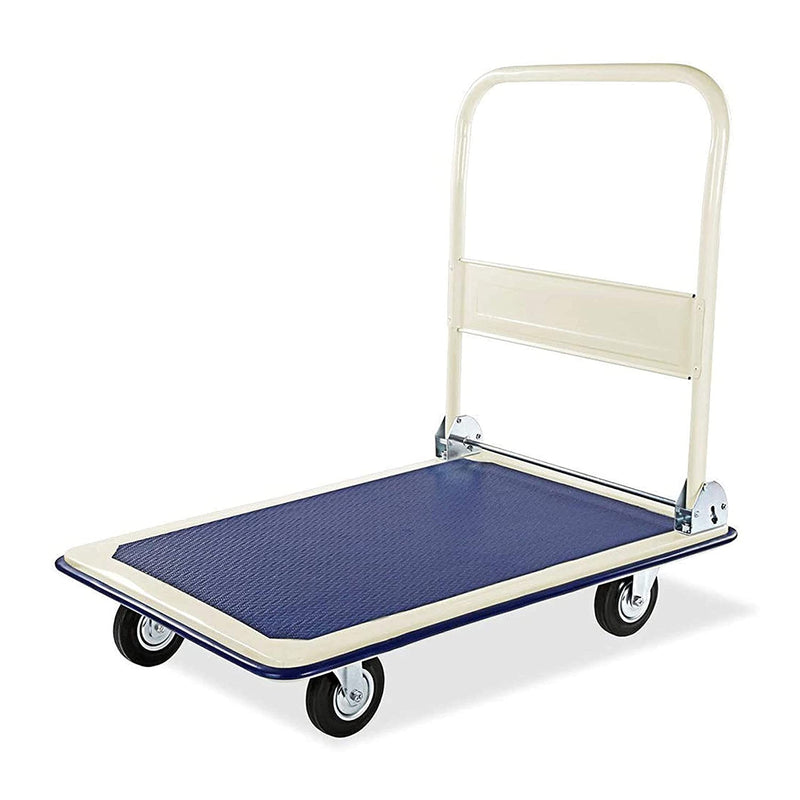 Heavy Duty Folding Industrial Platform Trolley  Foldable Trolley On Wheels