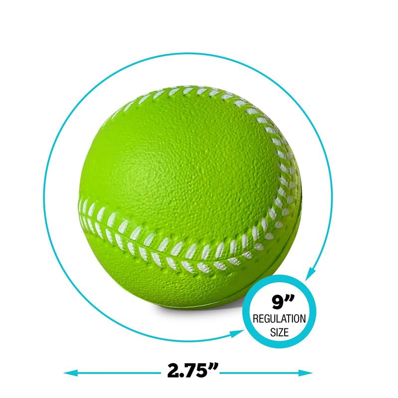 Kids Soft Foam Baseballs, 6 Pack | Safe & Soft Baseballs for T Ball & Toddler Baseball