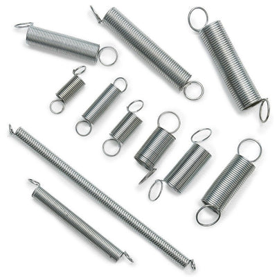 Katzco Compression and Extension Spring Assortment - 200 Piece Set of Heavy Duty