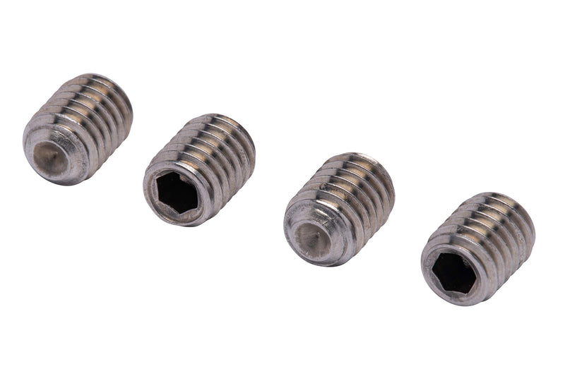 3/8"-16 X 1/2" Stainless Set Screw with Hex Allen Head Drive and Oval Point (25 pc), 18-8