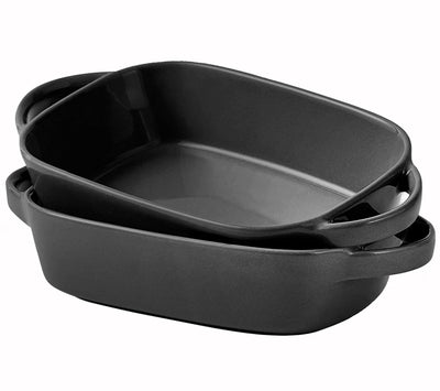 Bruntmor Ceramic Baking Dish for Roasting Lasagna Pan, Oven safe Bakeware Dish, Casserole