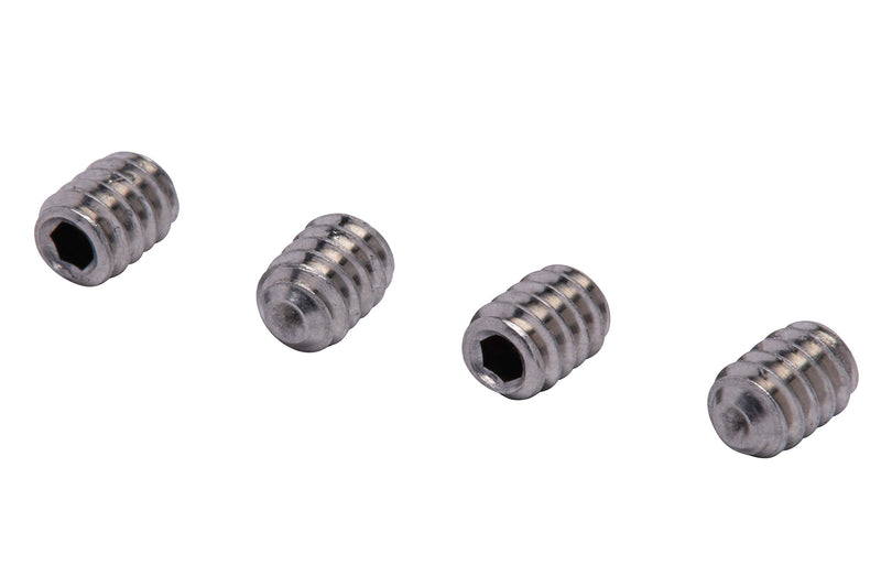 6-32 X 3/16" Stainless Set Screw with Hex Allen Head Drive and Oval Point (100 pc), 18-8