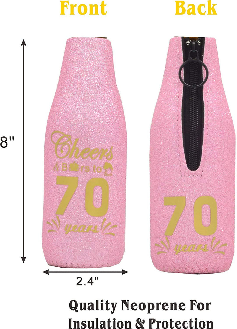 70th Birthday Gifts for Women, 70th Birthday Gifts, 70th Birthday Can Coolers, 70th