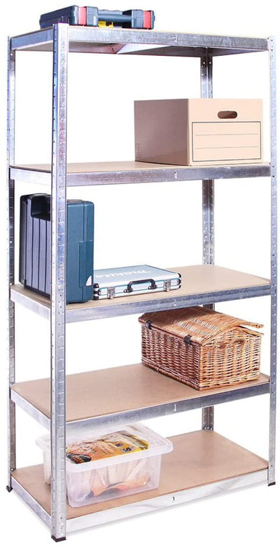 Garage Shelving Units - 71"H x 35"L x 16"W - Heavy Duty Racking - Shelves for Storage -1